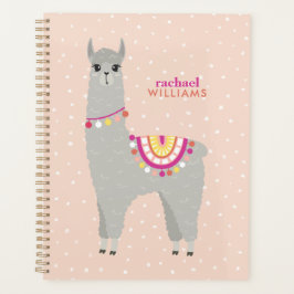 Agenda Alpaca Cute Personalizado