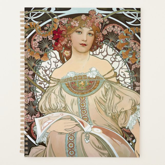 Agenda Alphonse Mucha Daydre (Frente)
