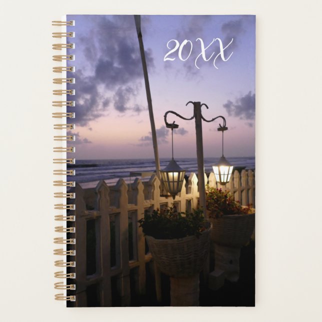 Agenda Amanhecer na praia (Frente)