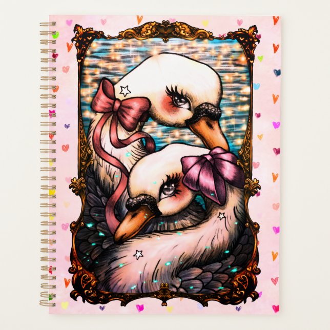 Agenda Amantes de cisnes (Frente)