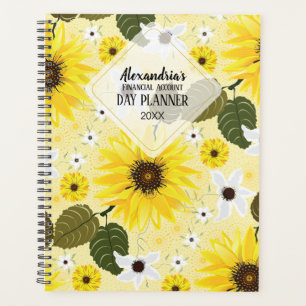 Agenda Amarelo Sunflower