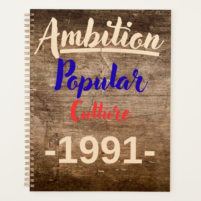 Agenda Ambition: Popular Culture (Frente)
