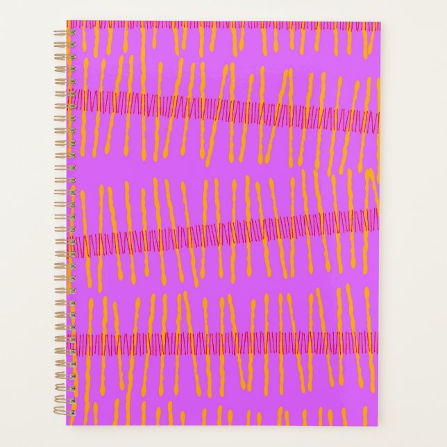 Agenda Amendoim cor-de-rosa (Frente)