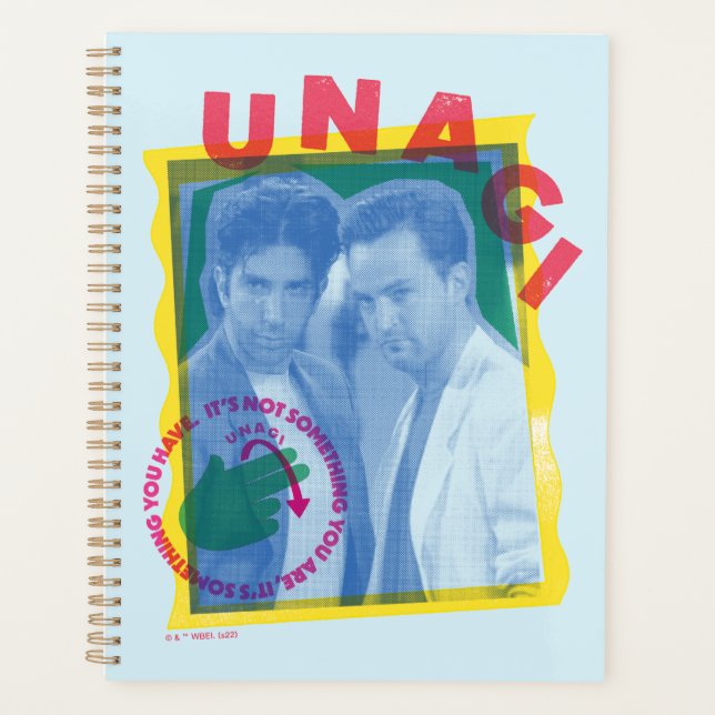 Agenda AMIGOS™ | Ross & Chandler - Unagi (Frente)