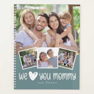 Agenda Amo-Te A Colagem De Fotos De Mamãe