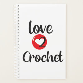 Agenda Amor 2 Crochet
