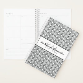 Agenda Amor de Borboleta | Renda Preta 1 Personalizado