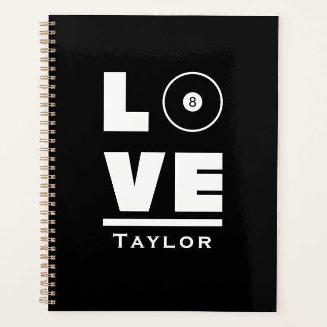 Agenda Amor E Bilhar Ao Vivo E Fã De Esporte Piscina (Frente)