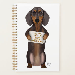 Agenda Amor e Dachshund