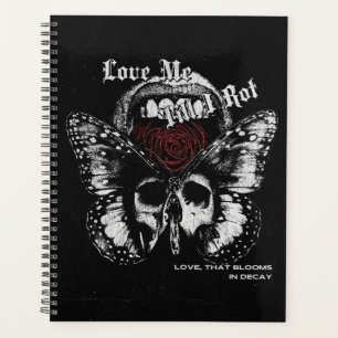 Agenda Amor em Decadência - Design de Streetwear Gótico