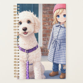 Agenda Anami Planner Girl & Puppy Small Best Friends