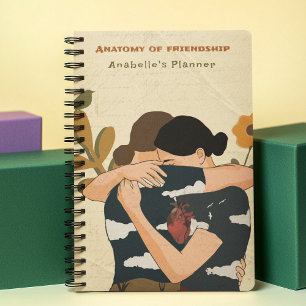 Agenda Anatomia Da Amizade BFF Besties Pessoal 2024