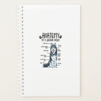 Agenda Anatomia Engraçada Sobressalto de Cachorro Siberia