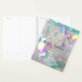 Agenda Angel Tinsel Iridescente
