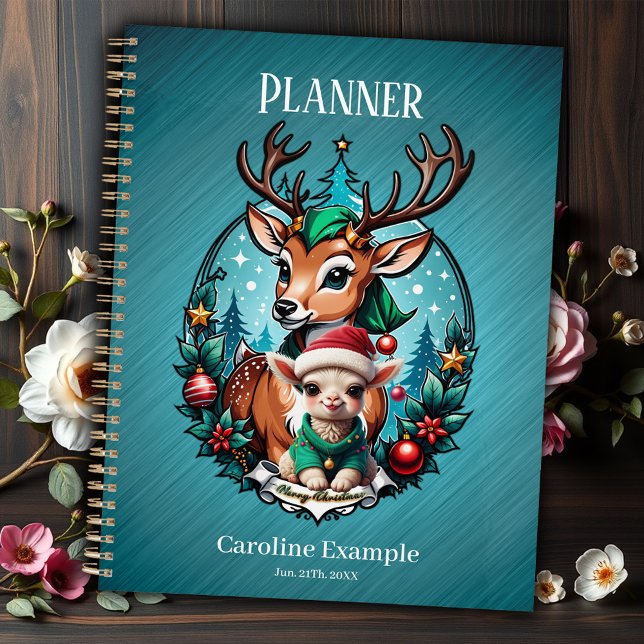 Agenda Animada e convidativa ilustração de Natal (Criador carregado)