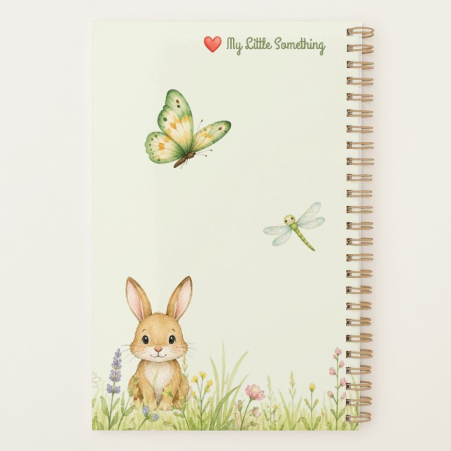 Agenda Animais da Floresta Professor Personalizado (Verso)