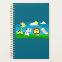 Agenda Animais de desenho animado