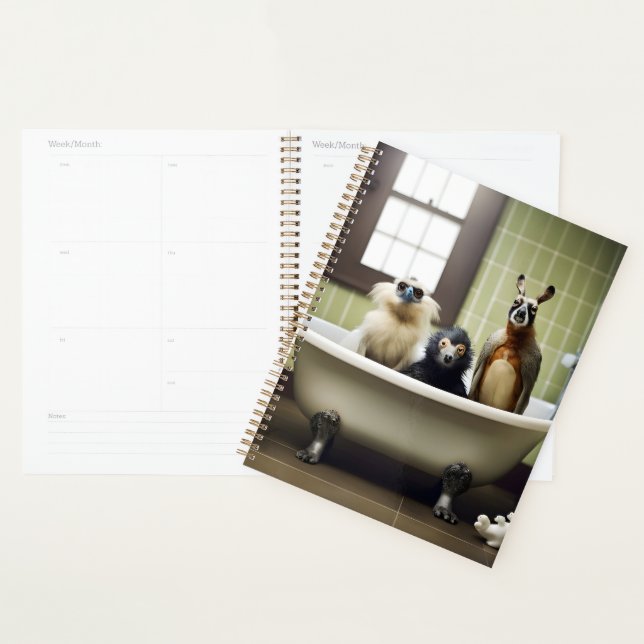 Agenda Animais engraçados no banheiro (Exibição)