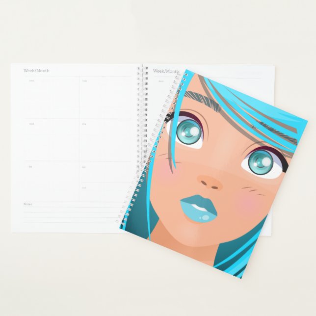 AGENDA ANIME CARTOON GIRL (Exibição)