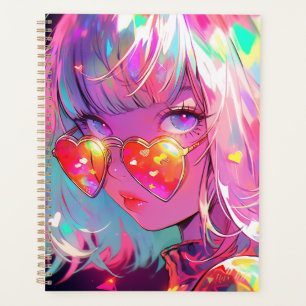 Agenda Anime Girl Hearts