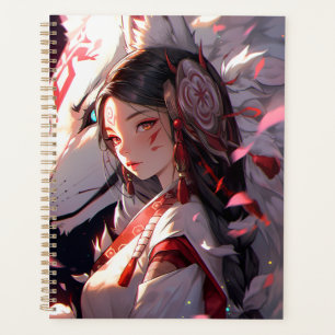 Agenda Anime Kitsune Girl Cute Fox Fantasy Art