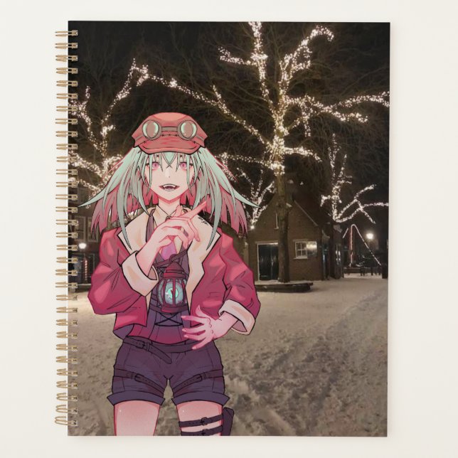 Agenda Anime, V Tuber VTuber, snow in the dark (Frente)