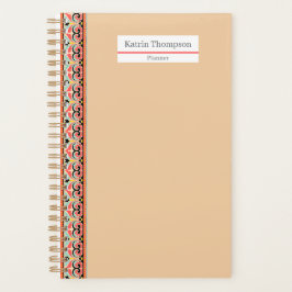 Agenda Aniversário da mamãe personalizado Indien Bege min