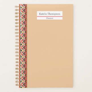Agenda Aniversário da mamãe personalizado Indien Bege min