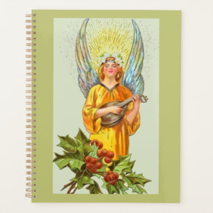 Agenda Anjo Com Azevinho E Bandolim 