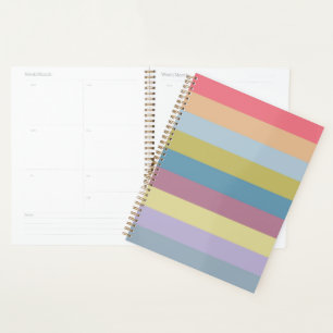 Agenda Ann Arbor Pastel Chalk Stripes 
