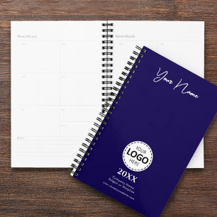 Agenda Ano personalizado, logotipo, nome e texto, diário