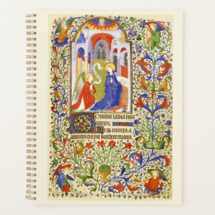 Agenda Anunciação Iluminação medieval