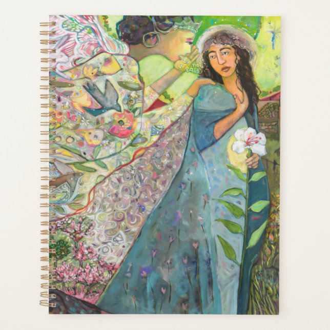 Agenda Anunciação, Não Tenha Medo De Planejar O Dia (Frente)