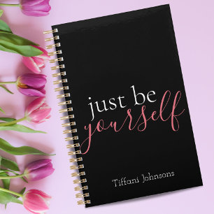 Agenda Apenas seja um moderno minimalista rosa