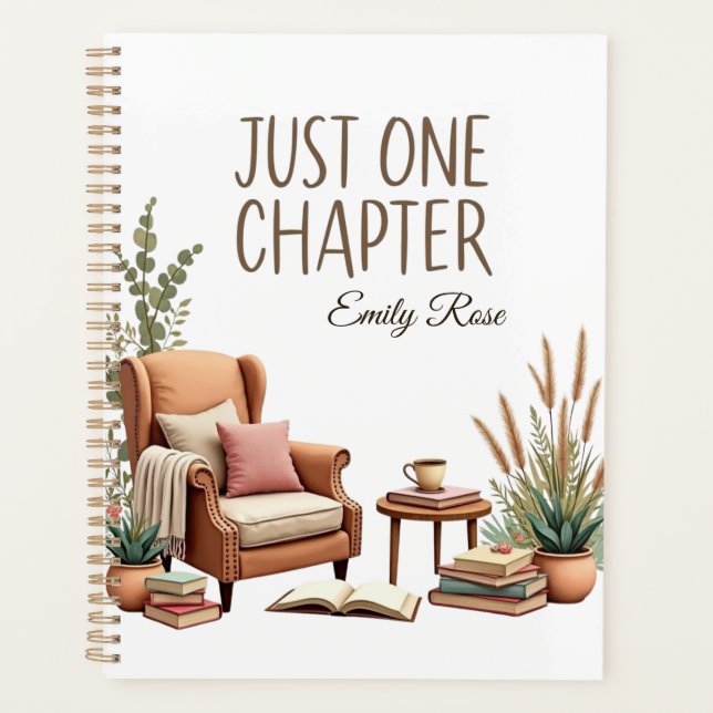Agenda Apenas Um Capítulo Personalizado (Frente)