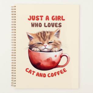 Agenda Apenas uma garota que ama gatos e café (2)