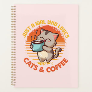 Agenda Apenas Uma Menina Que Ama Cats E Café