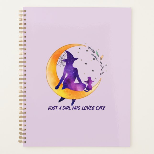 Agenda Apenas Uma Menina Que Ama Gato (Frente)
