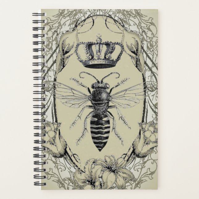 Agenda apicultor-chefe dama rainha da abelha (Frente)