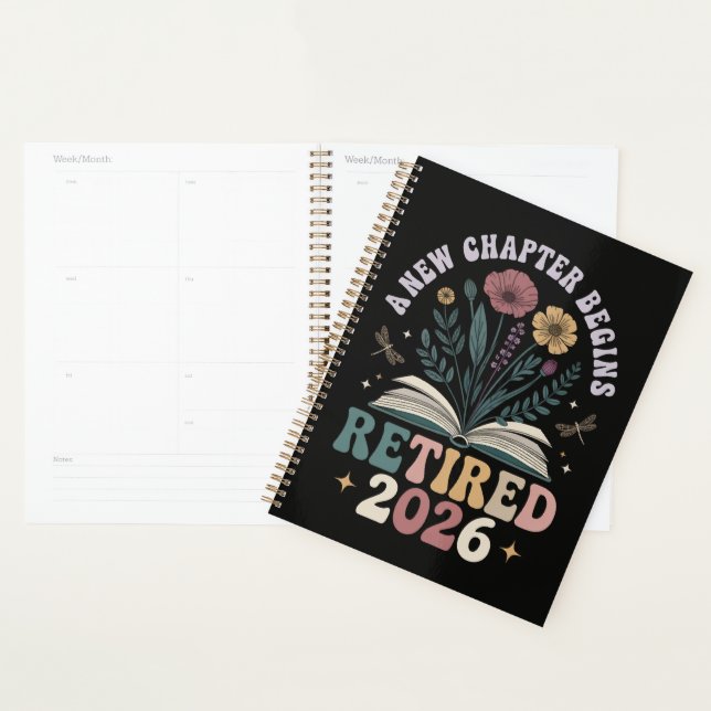 Agenda Aposentado 2026 Um Novo Capítulo Começa (Exibição)