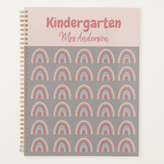 Agenda Apreciação do professor de volta à escola Boho Rai