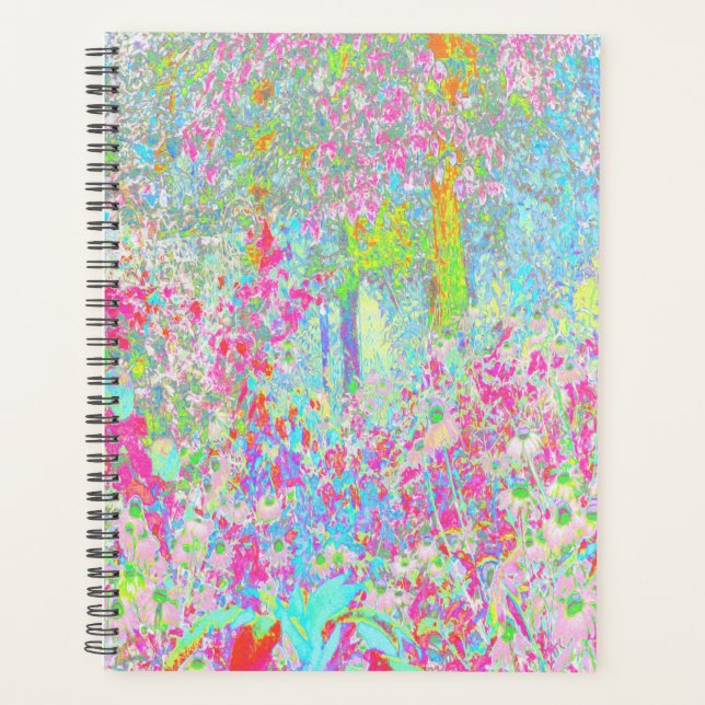 Agenda Aqua e o Sol Rosa Quente no Meu Jardim Rubio (Frente)