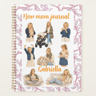 Agenda Aquarela floral vintage, autoperfeito chic para no