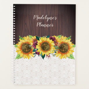 Agenda Aquarela Girassóis Raça Raça Madeira Nome Russo