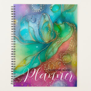 Agenda Aquarela Iridescente