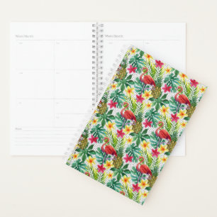 Agenda Aquarela tropical