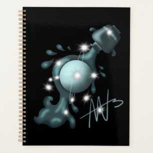 Agenda Aquário Cósmico Urano Zodiac
