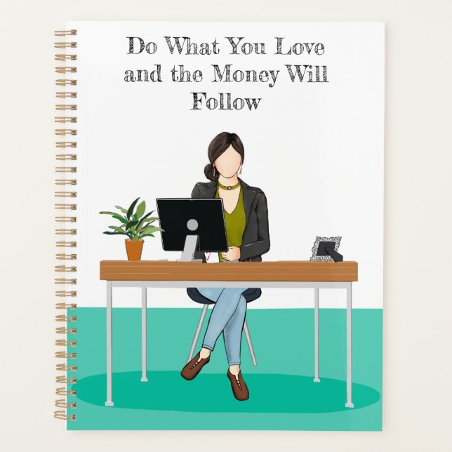 Agenda Aquela Garota | Branco-chic e chá todos os dias (Frente)