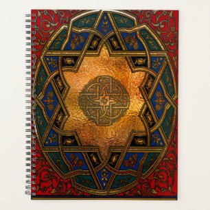 Agenda Árabe - Estilo Antiquado Deco Arte