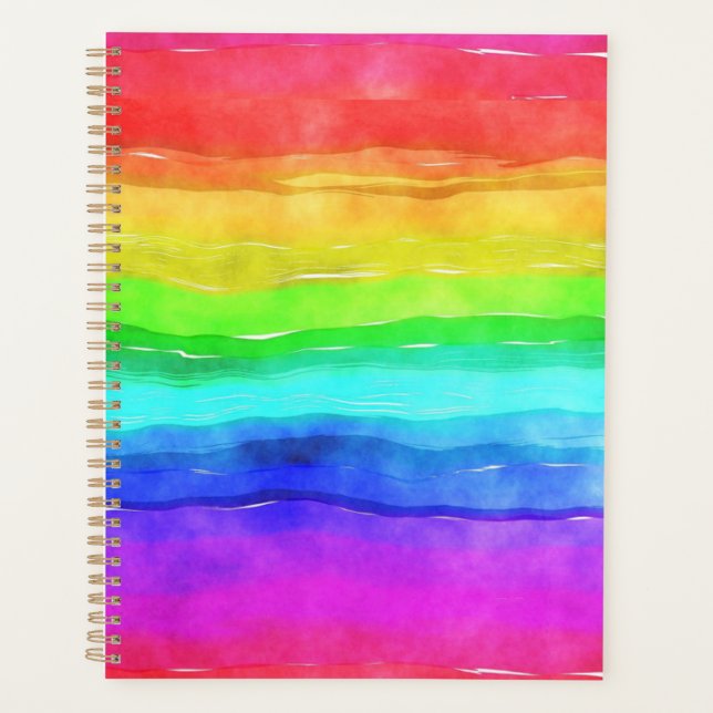 Agenda Arco-Íris Design Planner (Frente)